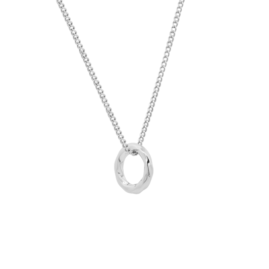 Silver Rumi Charm Necklace