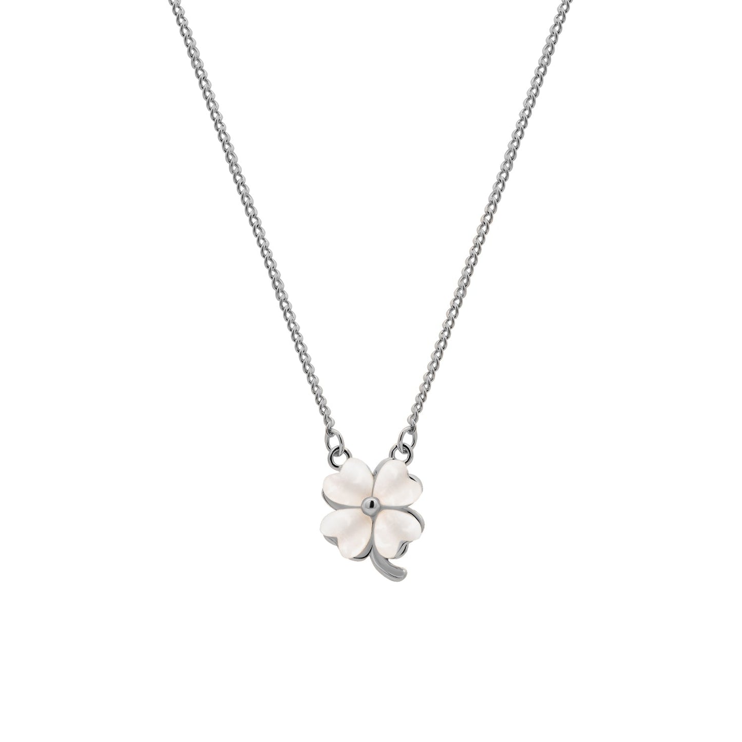 Silver Lucky Swivel Necklace